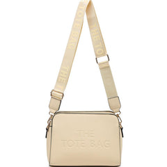 Esme Multi Zip 'The Tote Bag' Cross Body Bag - Lemon