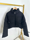 Macy Short Puffer Coat- Black